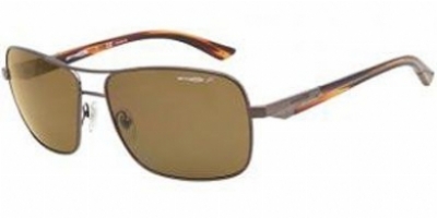  as shown/brushed brown havana temple polar brown lens