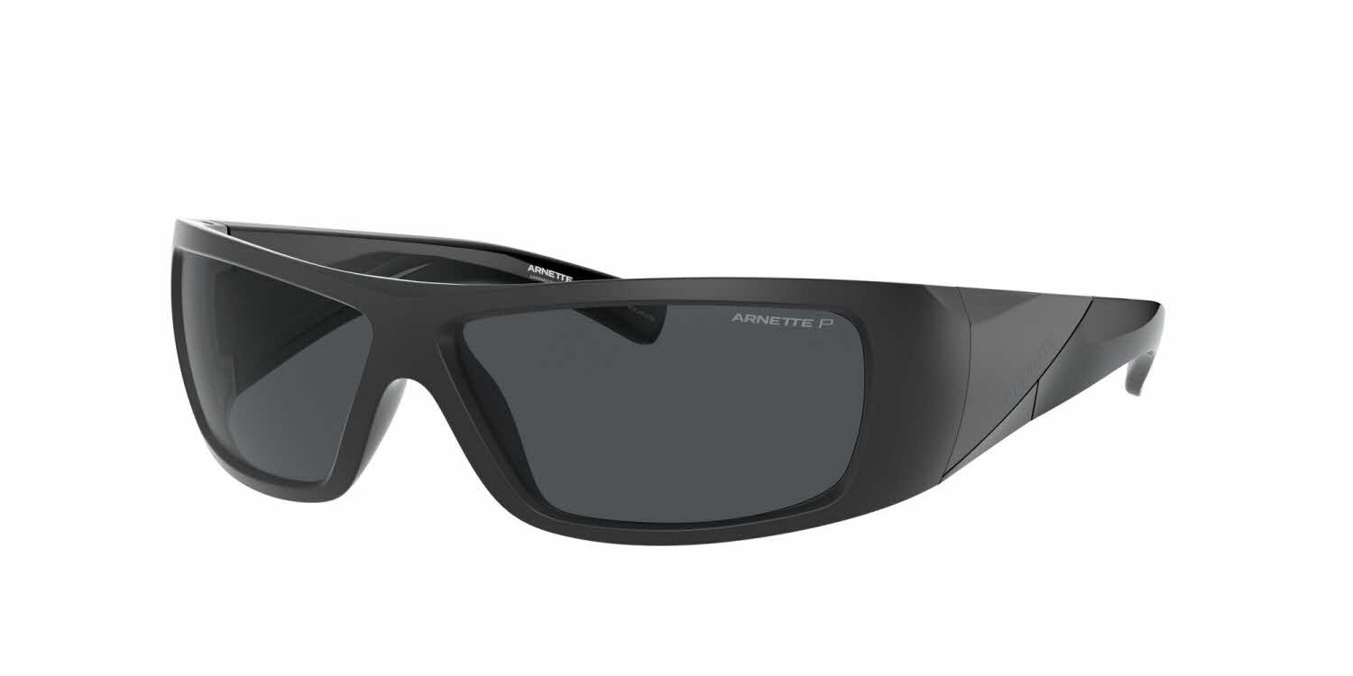  polarized dark grey lens /matte black