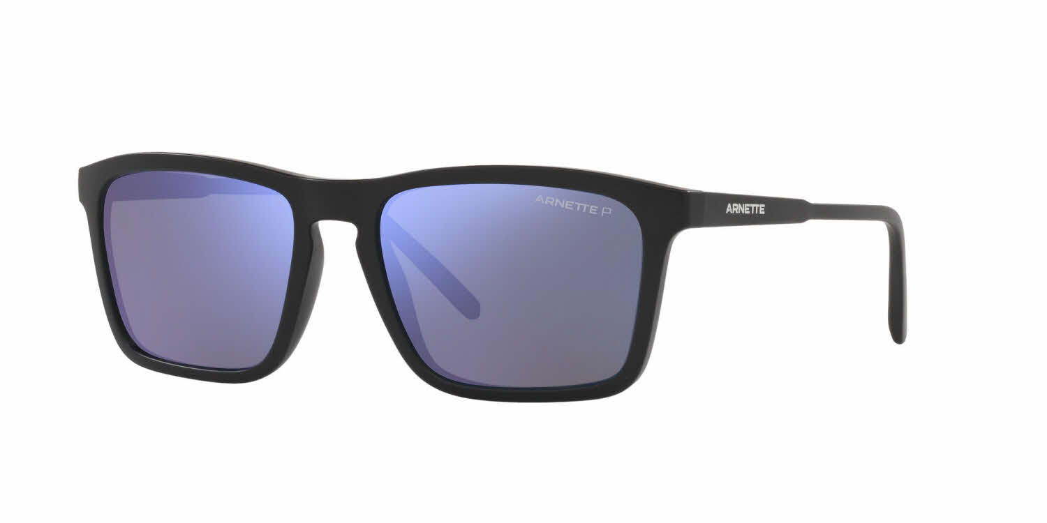  polarized dark grey mirror water lens /matte black