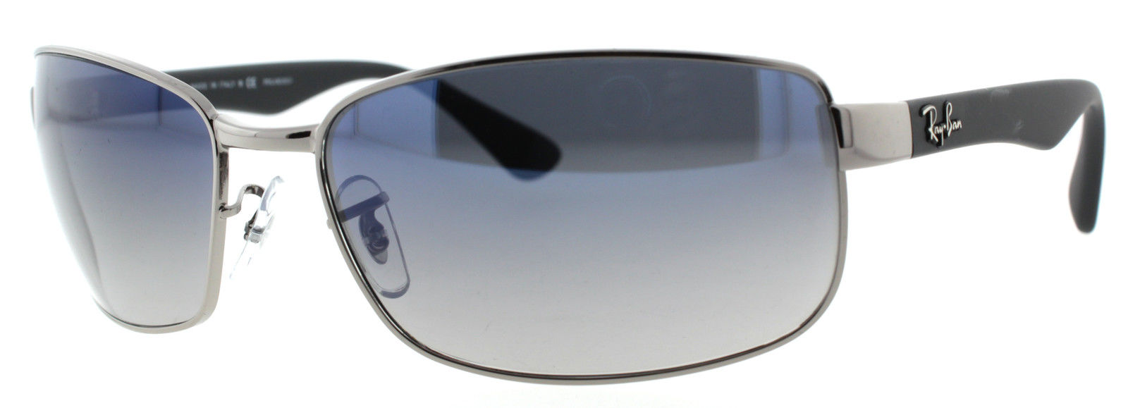  crystal blue gray gradient polarized/gunmetal