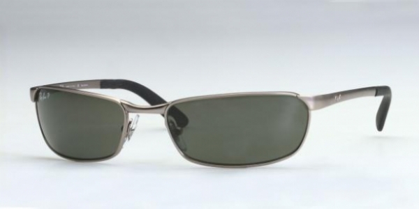  matte silver/crystal polarized gray