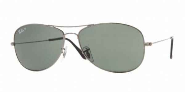  gunmetal/ crystal green/ polarized