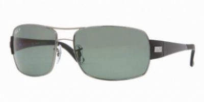  as shown/gunmetal green polarized