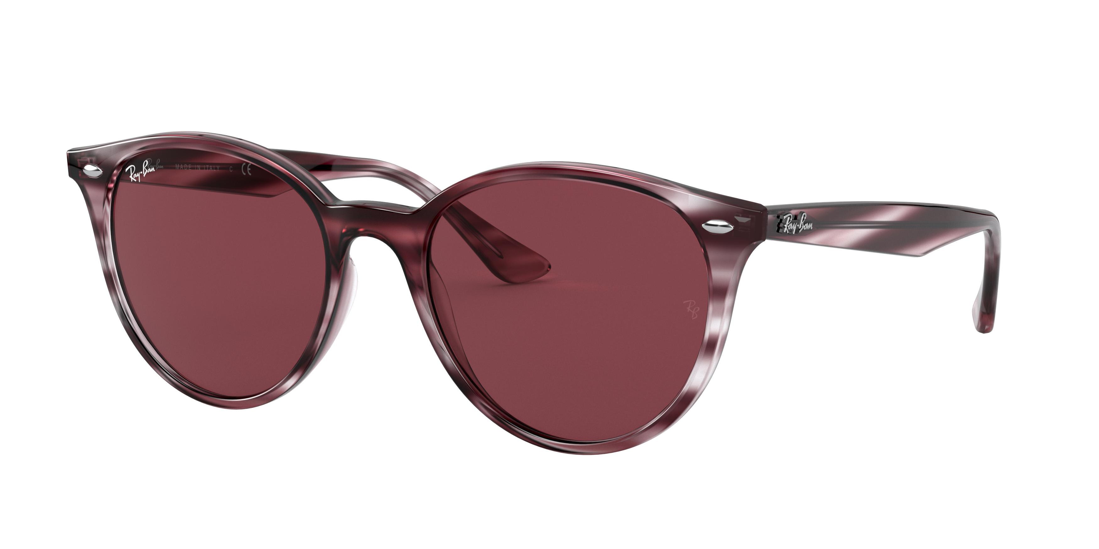  dark violet/striped bordeaux havana