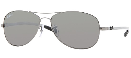  ruthenium silver/grey silver shaded mirror polarized