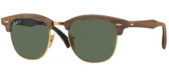  walnut green rubber/green polarized