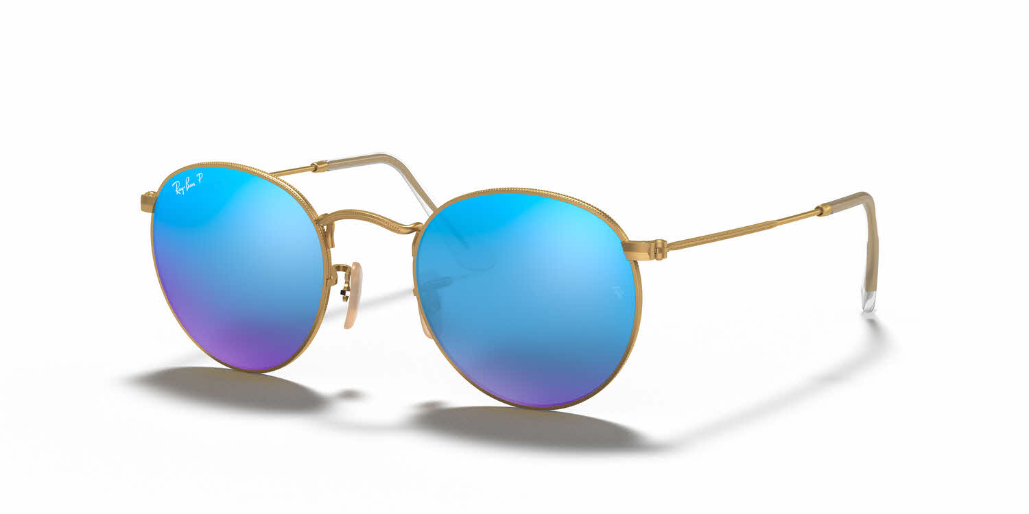 RAY BAN 3447  ROUND METAL 1124L