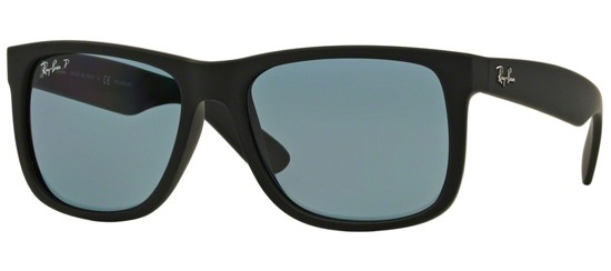  black rubber/dark blue polarized