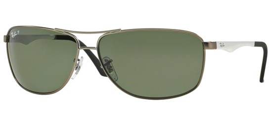  matte ruthenium/grey green polarized