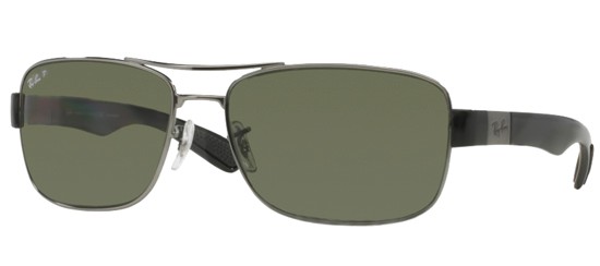  gunmetal/grey green polarized