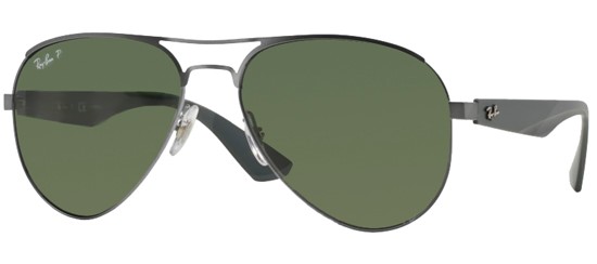  matte ruthenium/grey green polarized