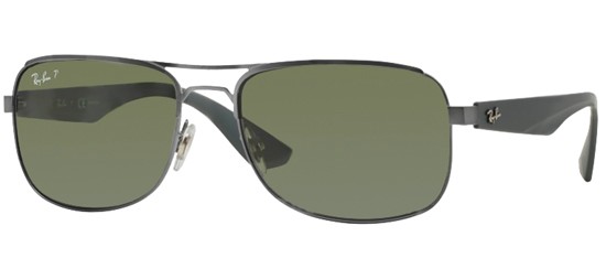  matte ruthenium/grey green polarized