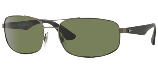  matte ruthenium/grey green polarized