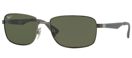  matte ruthenium/grey green polarized