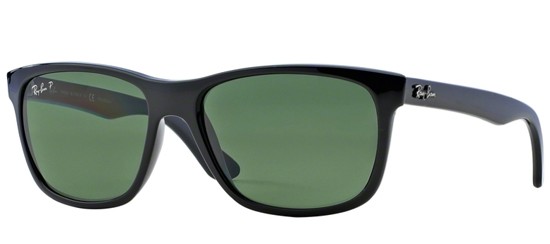  shiny black/grey green polarized