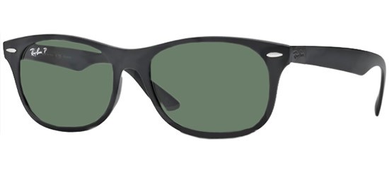  matte black/dark green polarized