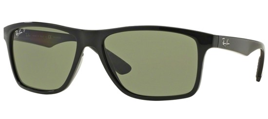  shiny black/grey green polarized