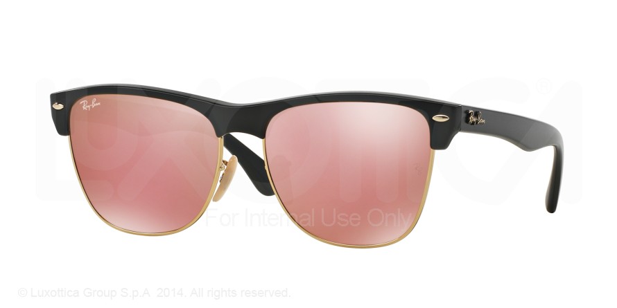  light brown mirror pink/demi shiny black