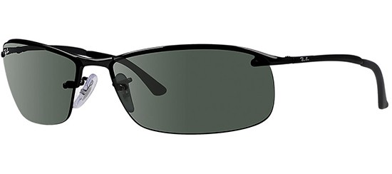  matte black/green polarized