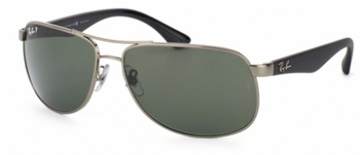  as shown/gunmetal crystal green polarized