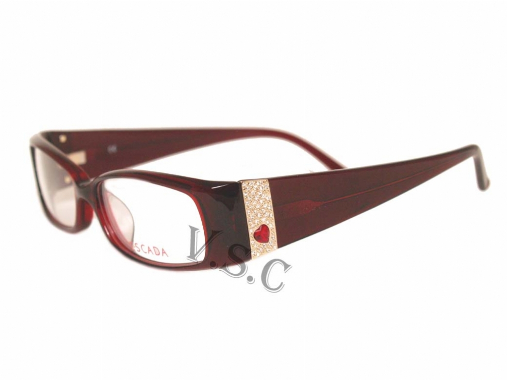  clearlens/dark red