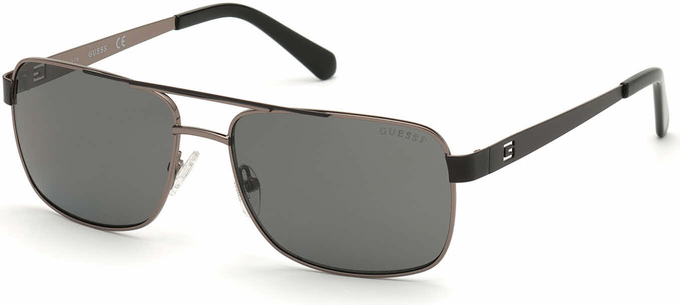  smoke polarized lens /shiny gunmetal