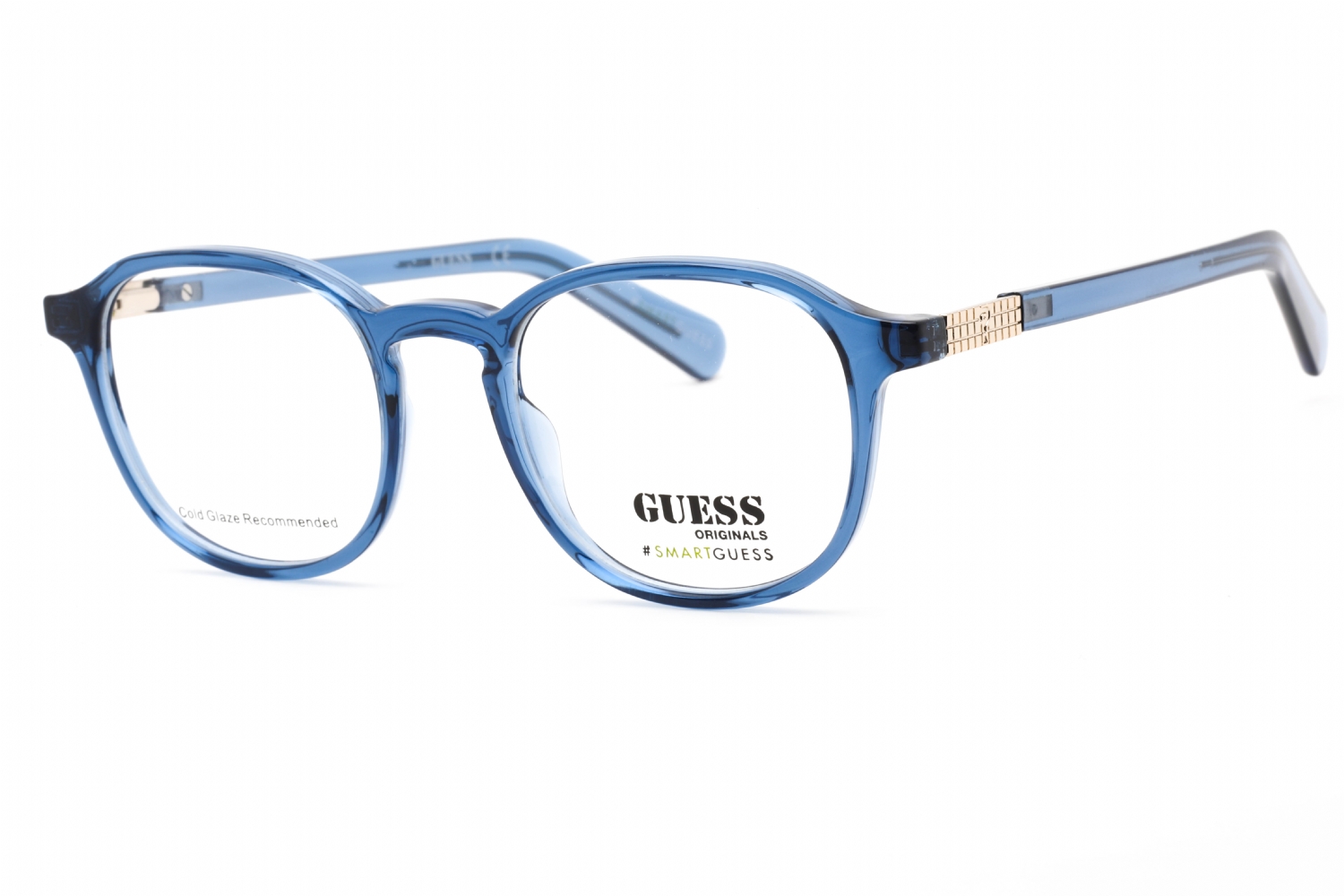  clear lens/shiny blue