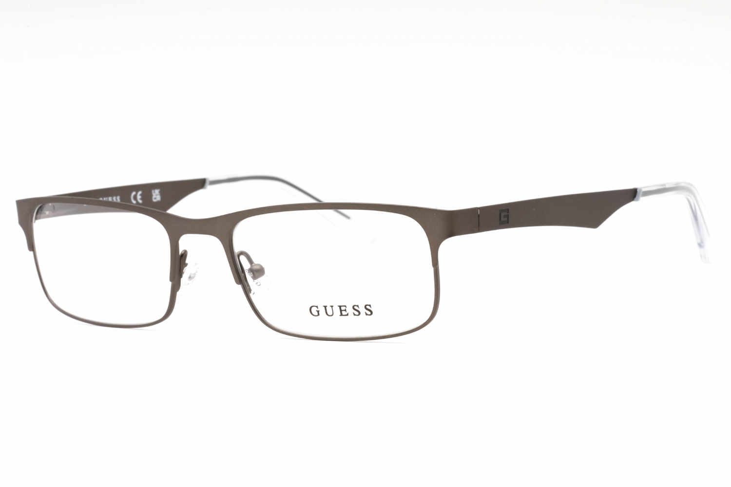  clear demo lens/matte gunmetal
