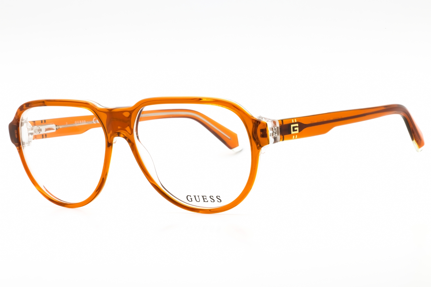  clear demo lens/orange