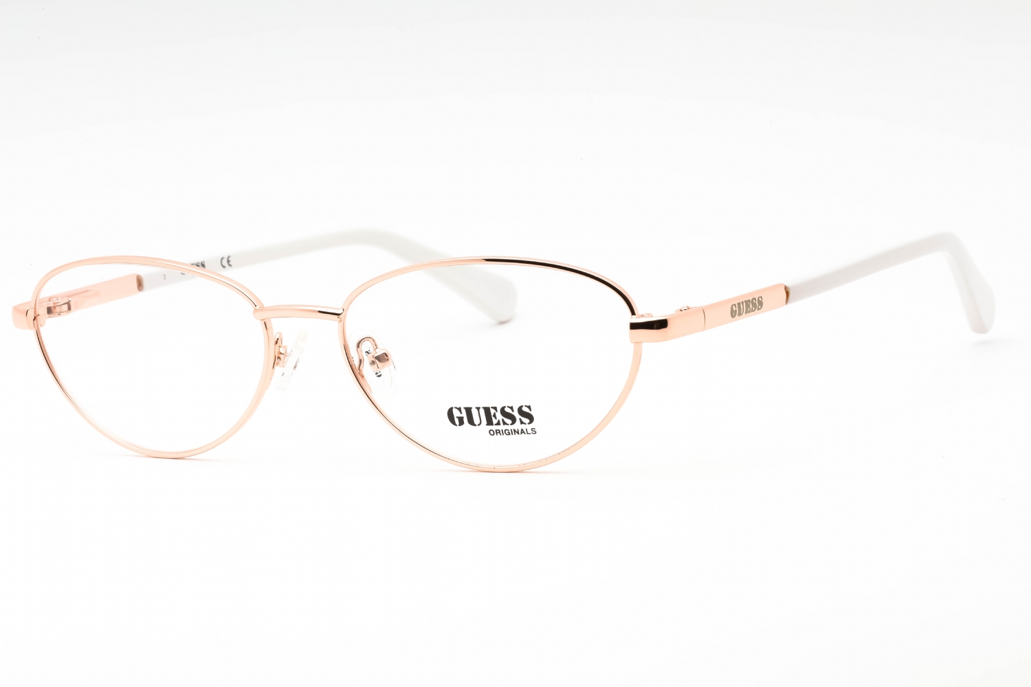  clear demo lens/shiny rose gold