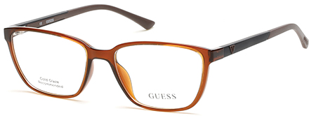  clear/dark brown