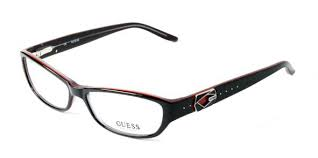  clear/black red