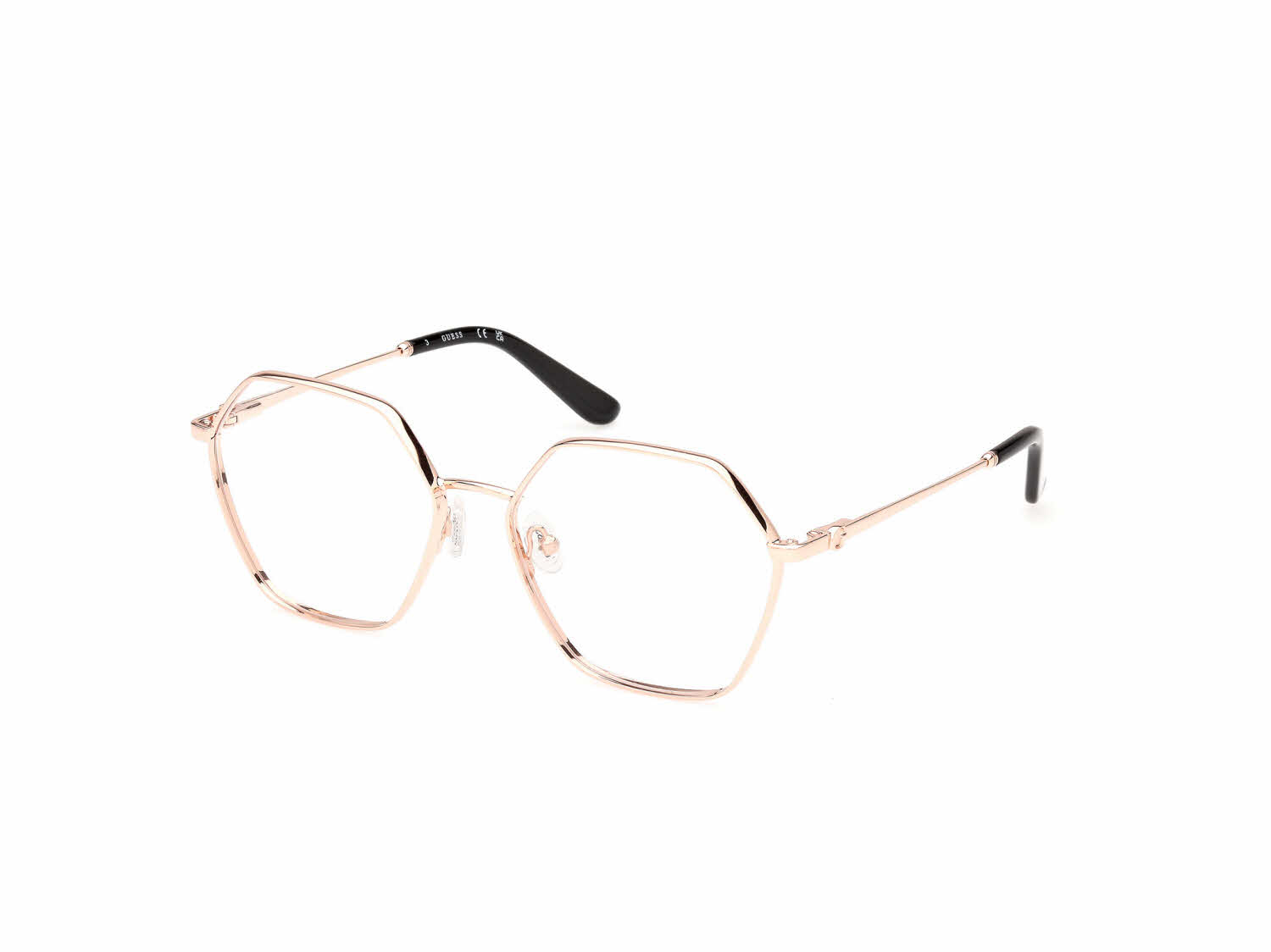  clear lens/gold pink shiny