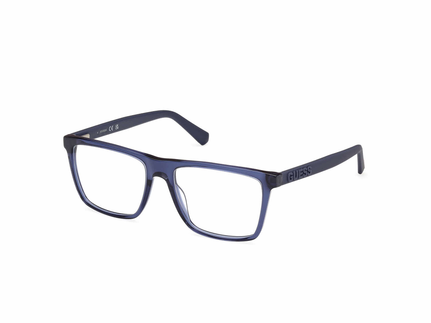  clear lens/blue shiny