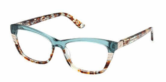  clear lens/shiny turquoise