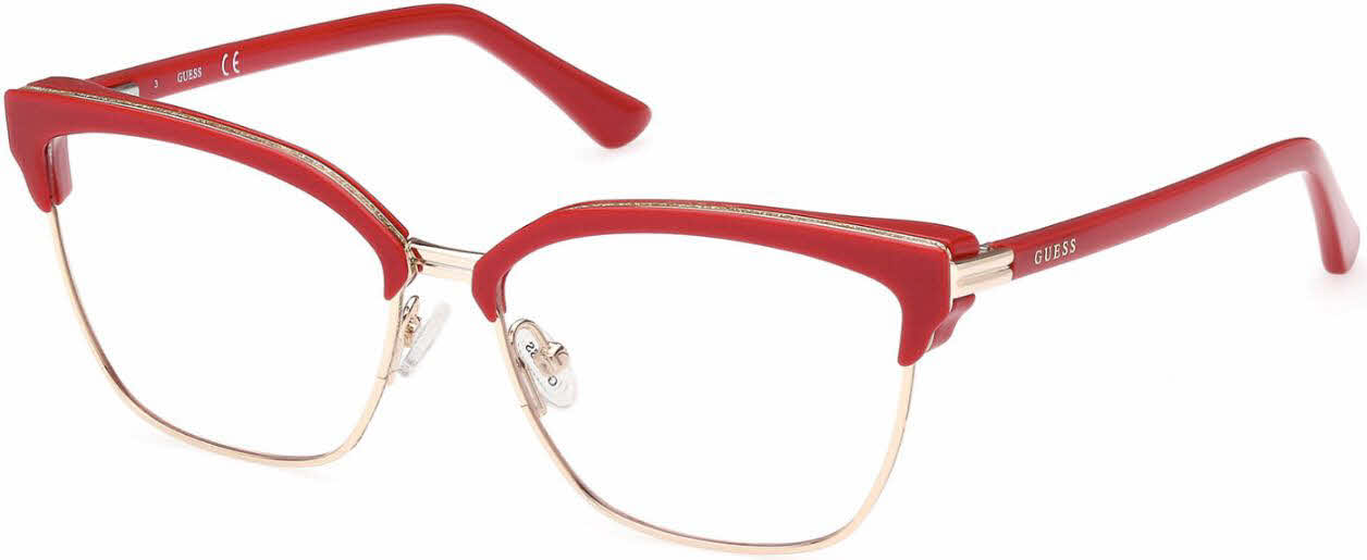 clear lens/shiny red