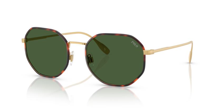  bottle green/semishiny gold