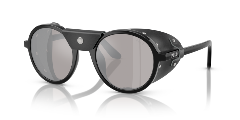 light grey mirror silver/shiny black