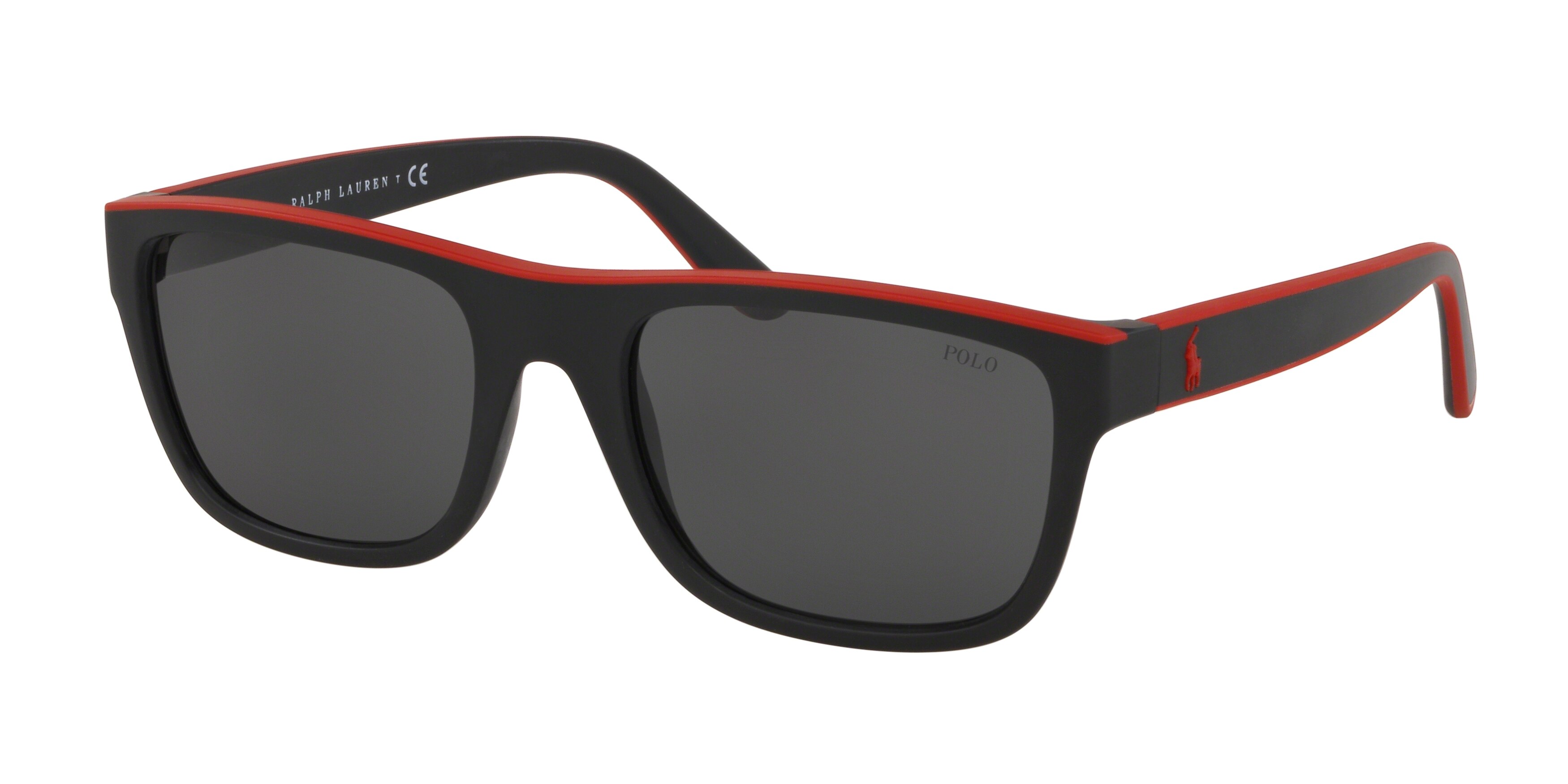  grey/matte black/rubber red