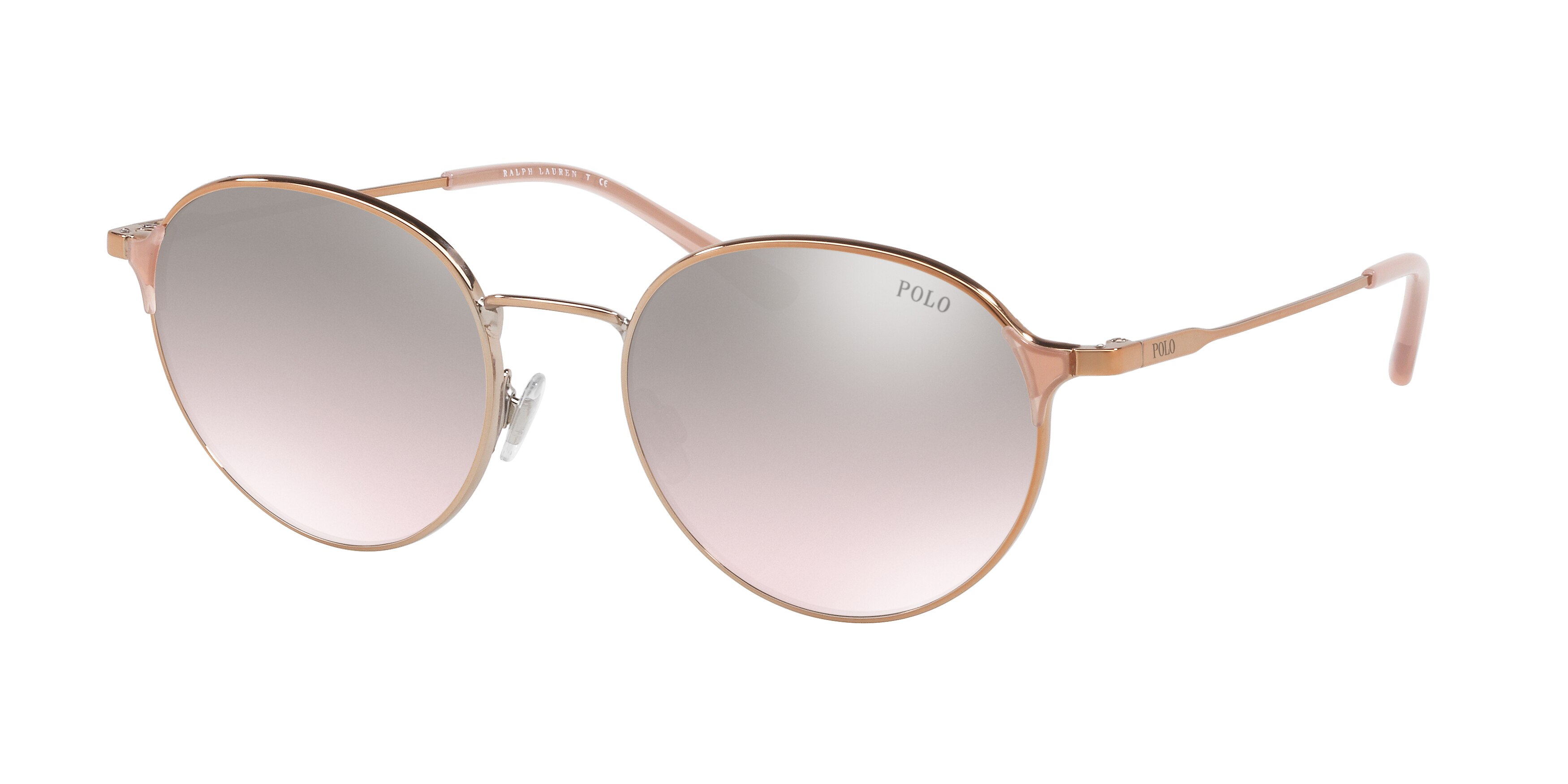  flash pink mirror/shiny rose gold