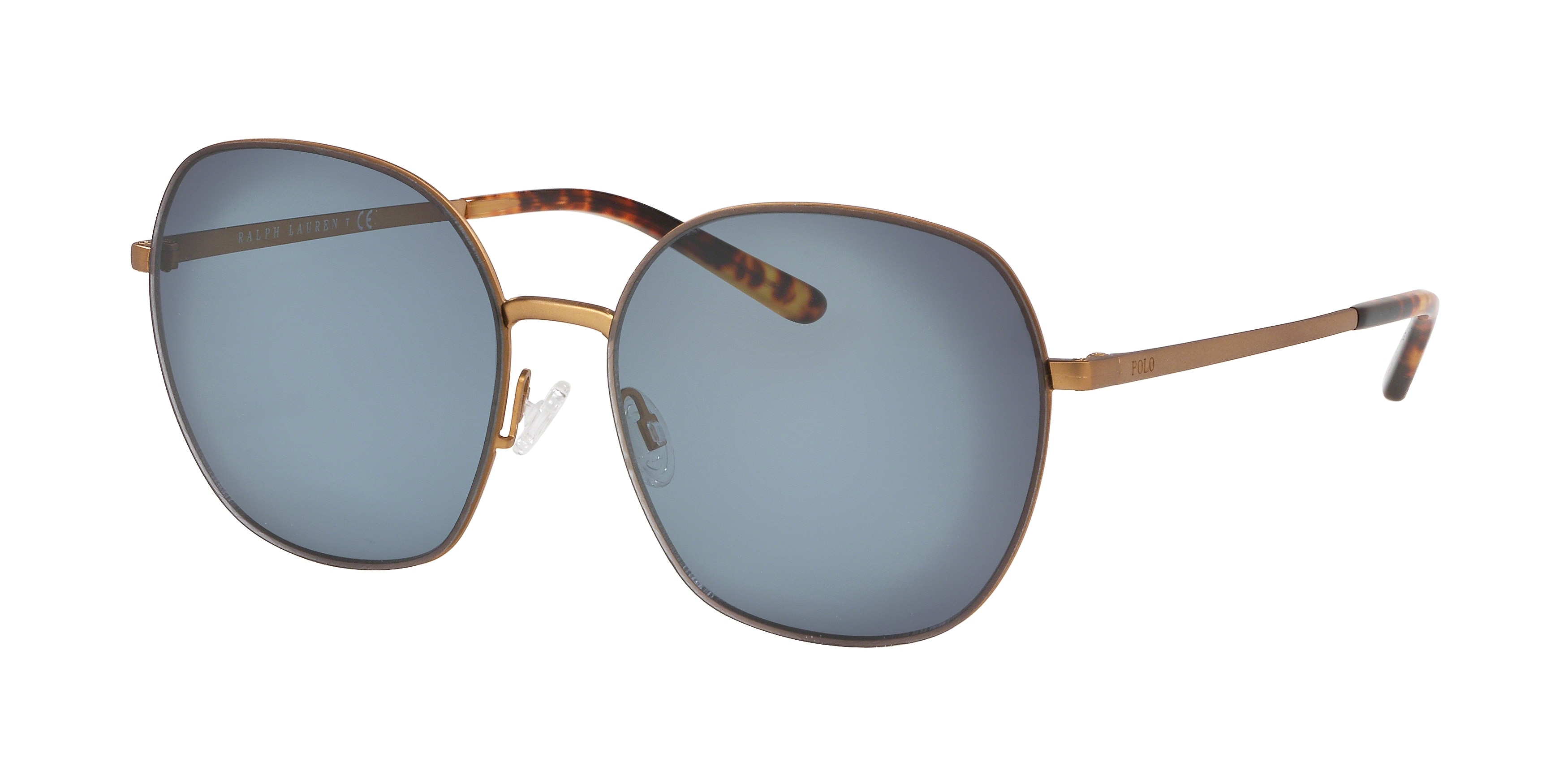  gradient blue/semishiny bronze