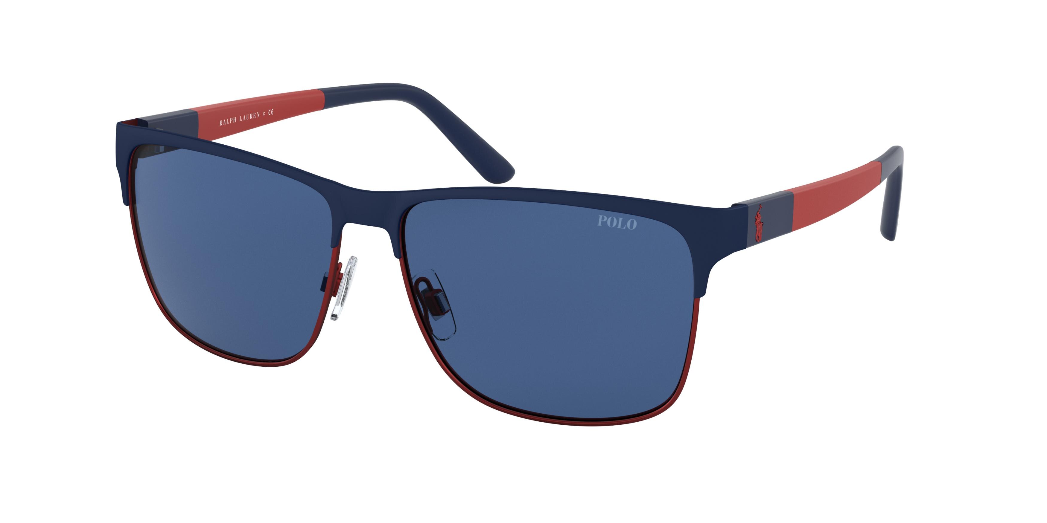  dark blue/matte navy blue/matte red