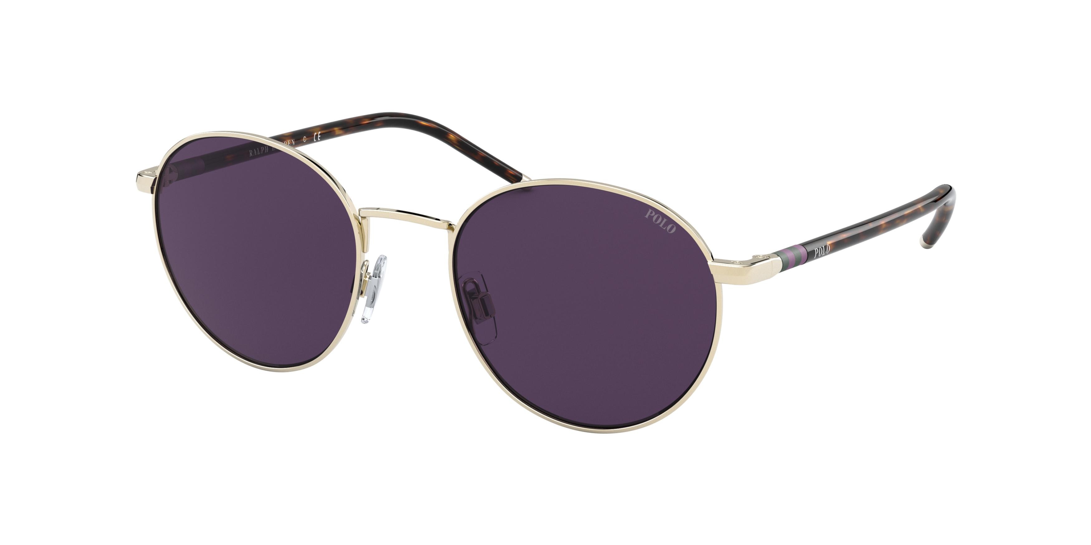  violet/pale gold