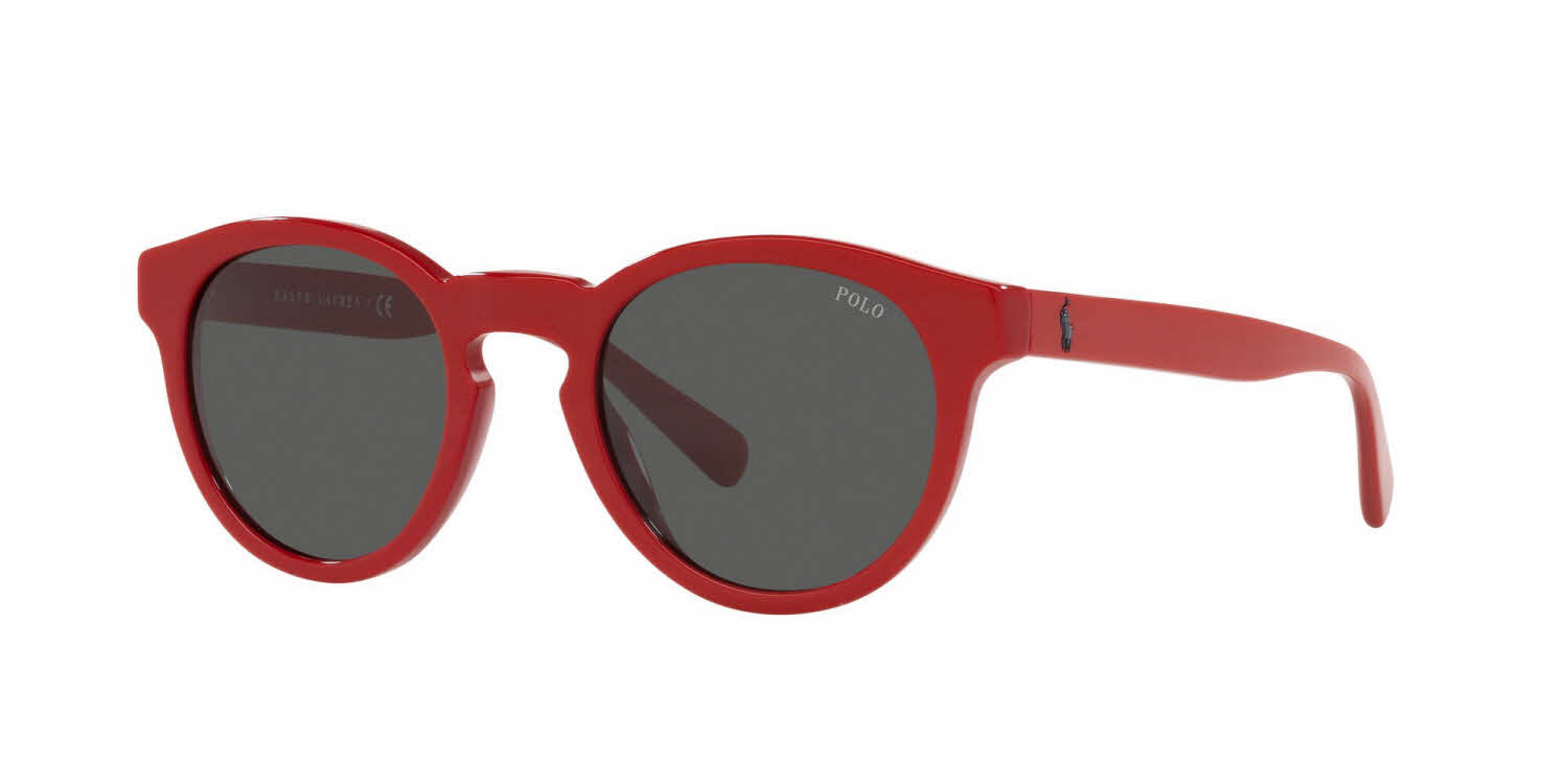  grey lens/shiny red