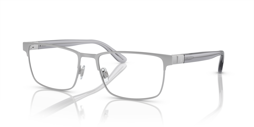  clear/semishiny silver