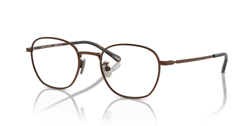  clear/shiny brushed brown