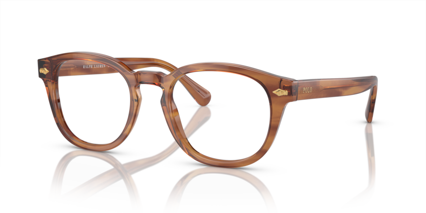  clear/shiny light brown striped