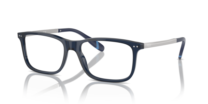  clear/shiny transparent navy blue