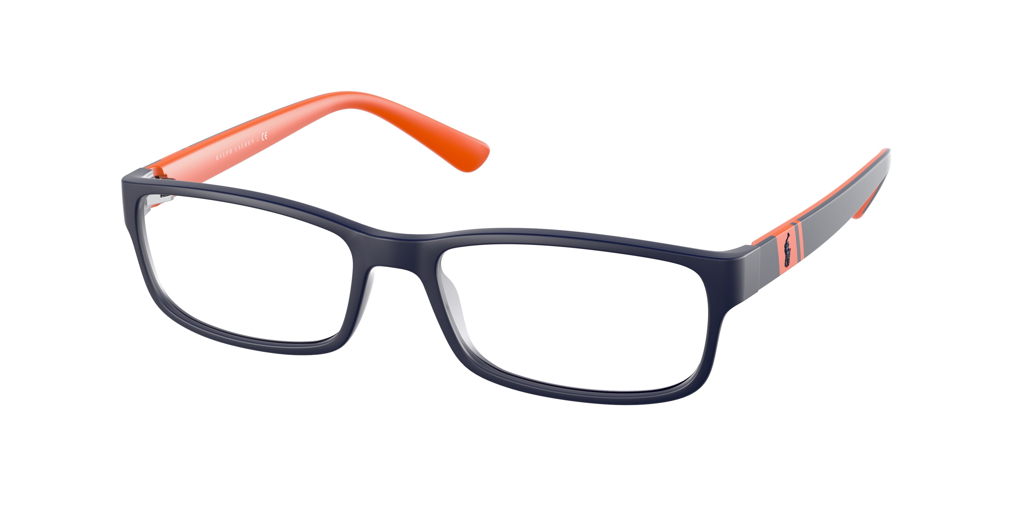  clear/matte navy blue