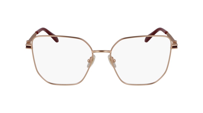  clear lenses/rose gold